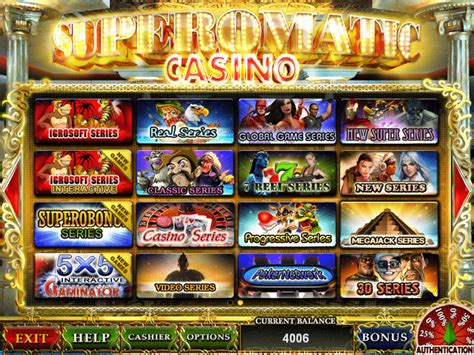Superomatic online casino Uruguay